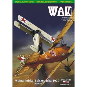 Polish-Bolshevik War, 1920 (Albatros (Oef.) D.III, Ansaldo A.1 Balilla, SPAD VIIC1, Nieuport 24bis)