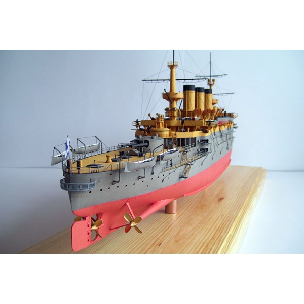 1:200 scale set Paper model kit Details about   OREL 024 Military fleet Battleship Peresvet 