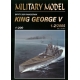 HMS King George V + laser cut frames + barrels