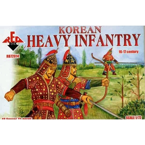 Корейська важка піхота, XVI-XVII століття