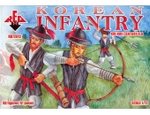 Корейская пехота, XVI-XVII век