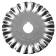Лезвие PIB45-1 фигурное круговое, малая волна для ножа RTY-2/DX