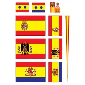 Spanish cruiser flag pack