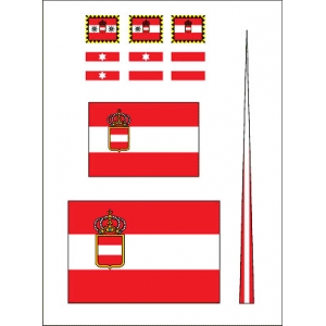 Прапорці, Австро-Угорщина, лінкор