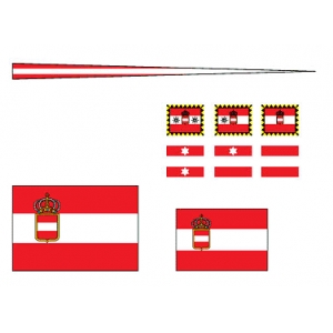 Austro-Hungarian cruiser flag pack