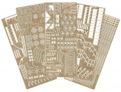 USS Brooklyn (ACR-3) photo-etched parts
