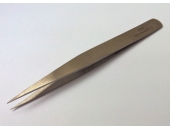 Straight non-magnetic tweezers, model NMHH, 115mm